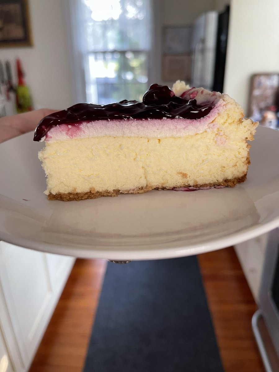 blueberry cheesecake 🫐