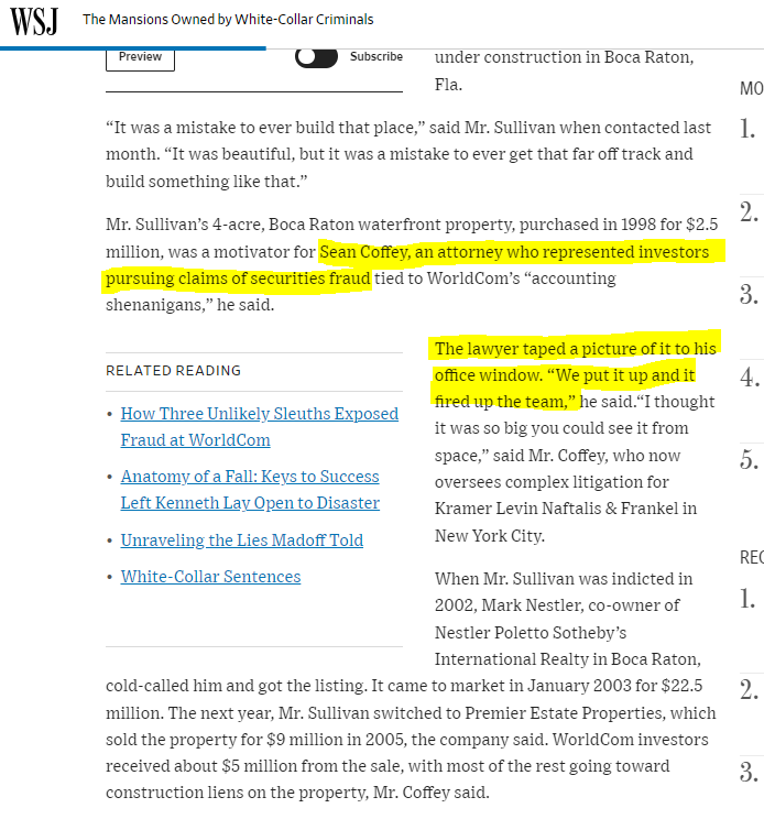 CryptoCrash23's tweet photo. @GaryGensler perhaps tape a picture of @brian_armstrong $133M house in the break room at the @SECGov, to fire up the team, like the Worldcom lawyer did.   @BennettTomlin @MikeBurgersburg @DataFinnovation  @Yueqi_Yang @lena_popina   @kjspeakstruth @emilyjnicolle #SecuritesFraud https://t.co/8SWeB6hmbm