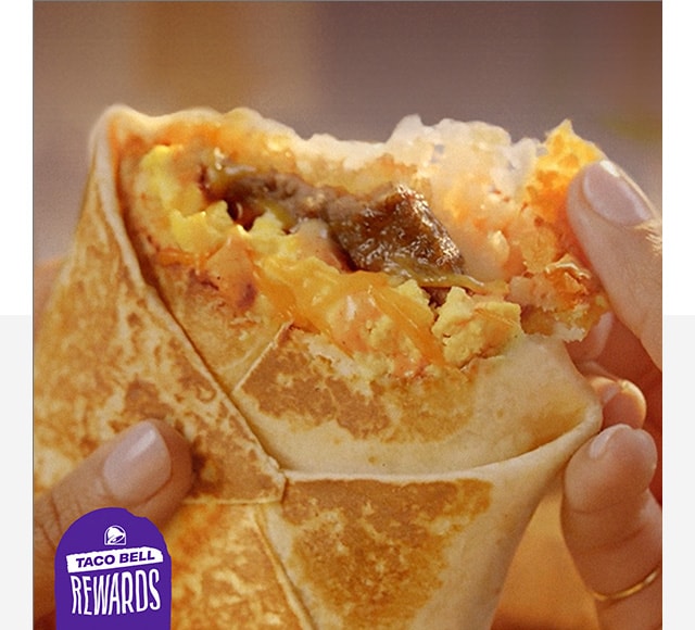 Good morning, <a href="/tacobell/">Taco Bell</a>! Taco Bell Rewards members enjoy FREE Breakfast Crunchwrap every Tuesday in June livingonthecheap.com/free-breakfast…