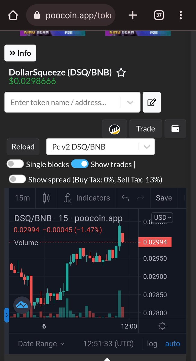 leonarddecrypto's tweet photo. It seems we can reach to $0.046 - $0.05 today if we can push it more to $DSQ or #DOLLARSQUEEZE last night just posted its graph from $0.0298, now at $0.03359. Supply left is 84,964,015 #DSQ #DSQUEEZE . Data can be view by @CoinMarketCap

#binance #Bitcoin #Coinbase #Crypto #PEPE https://t.co/cyPHCWUKVN