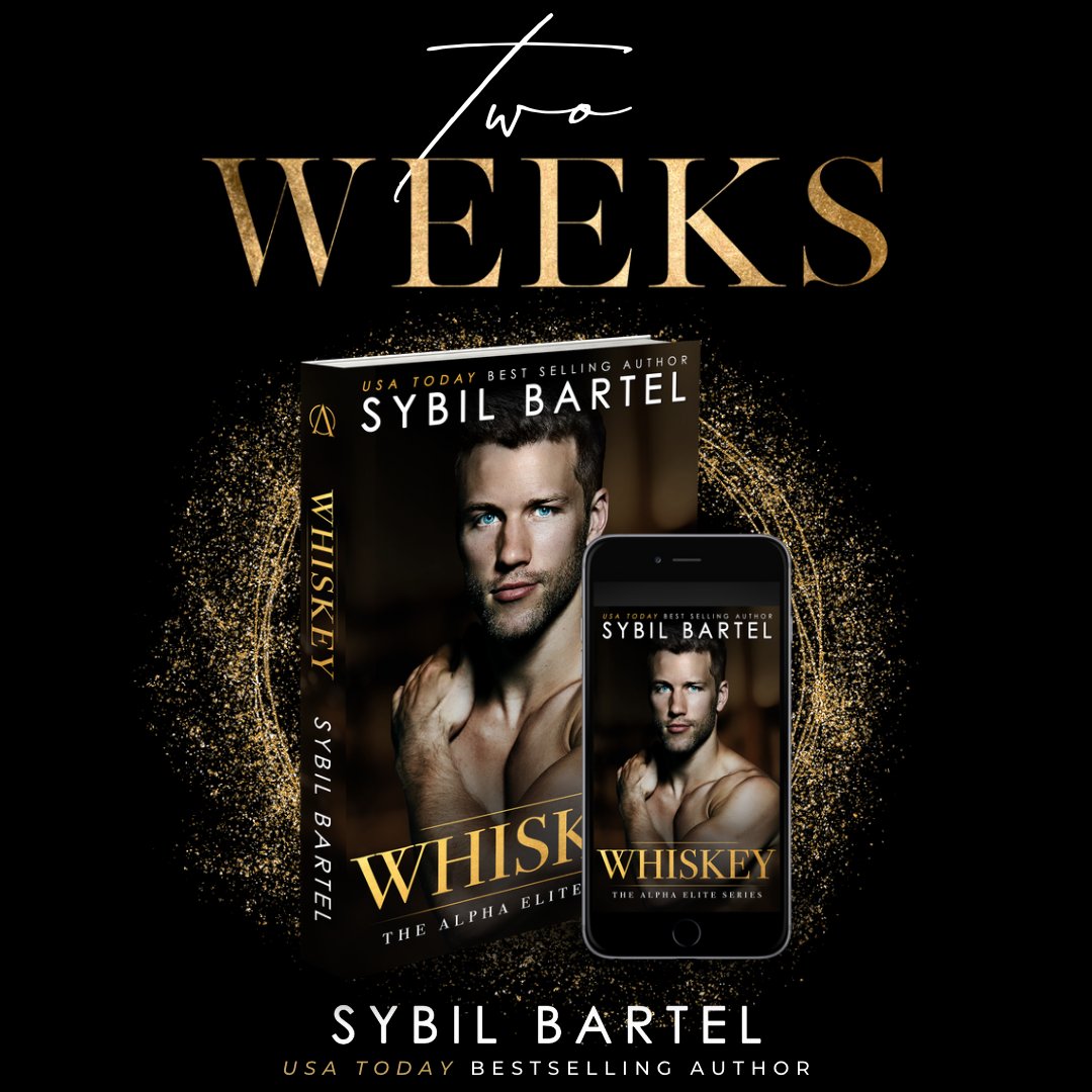 SybilBartel's tweet photo. 💥🥃 𝙏𝙒𝙊 𝙒𝙀𝙀𝙆𝙎 🥃💥

Are you ready? 𝑾𝑯𝑰𝑺𝑲𝑬𝒀 will be here before you know it 🥵

Amazon: https://t.co/IUXsanKZyT 
Apple Books: https://t.co/HZGdmzKZhX 
Nook: https://t.co/3IevMR5cTg 
Kobo: https://t.co/rs2Lp9PUbr

#SybilBartel #RomanceBooks #RomanceReaders https://t.co/jmaKq7tFci
