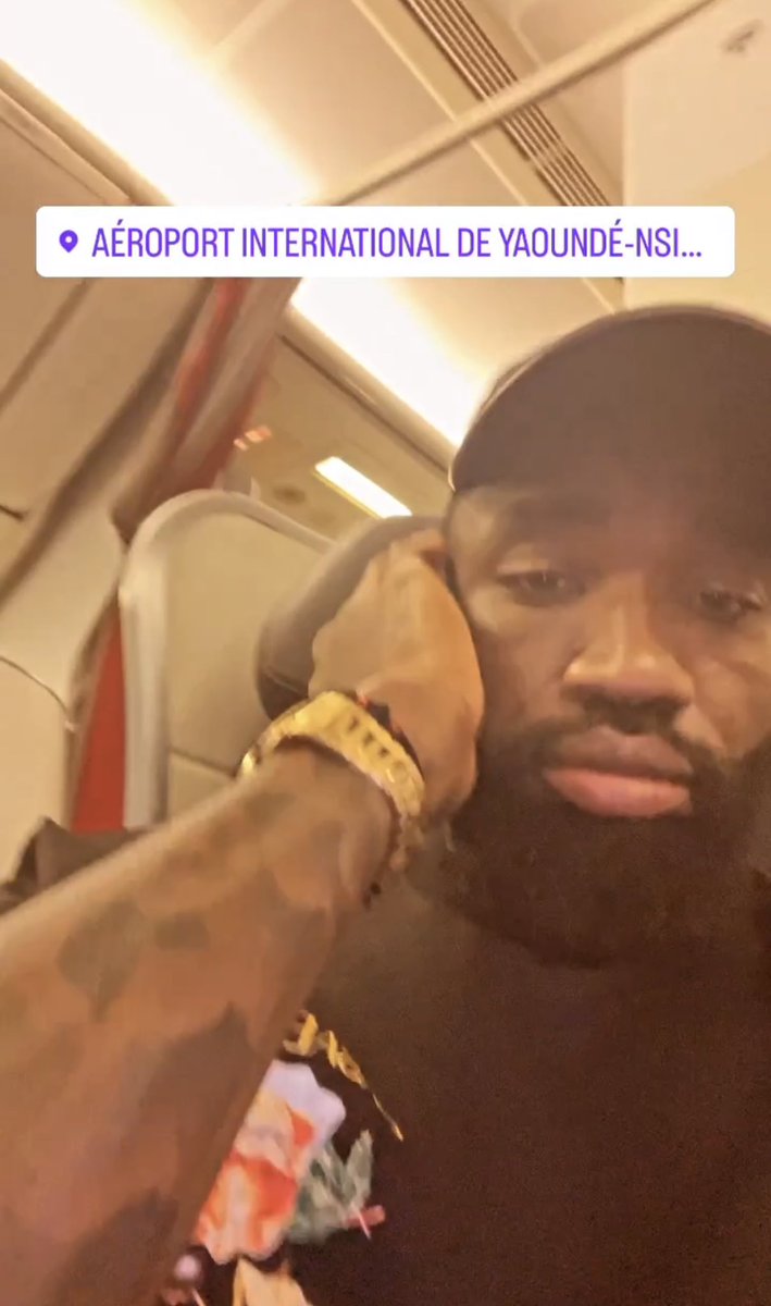 AllezLesLions's tweet photo. ✈️ Moumi Ngamaleu est en route pour rejoindre l’équipe nationale du Cameroun. 🦁🇨🇲 https://t.co/oPb5kBchpR