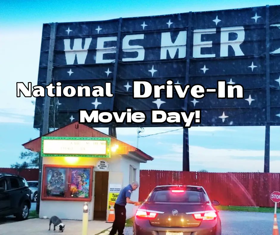 DBalliTeam's tweet photo. Hey everyone, it's National Drive-In Movie Day! Celebrate it by heading over to Wesmer Drive-In tonight, it's 5$ Tuesday! Remember it's cash only.

#TheDendeaBalliTeam #KWRGV #supportlocal #driveinmovies #OnlyInTheValley #BuildingRelationshipsThatEndure https://t.co/7A8LeW3nTj