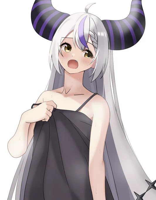 あつい…#laplus_artdesu 