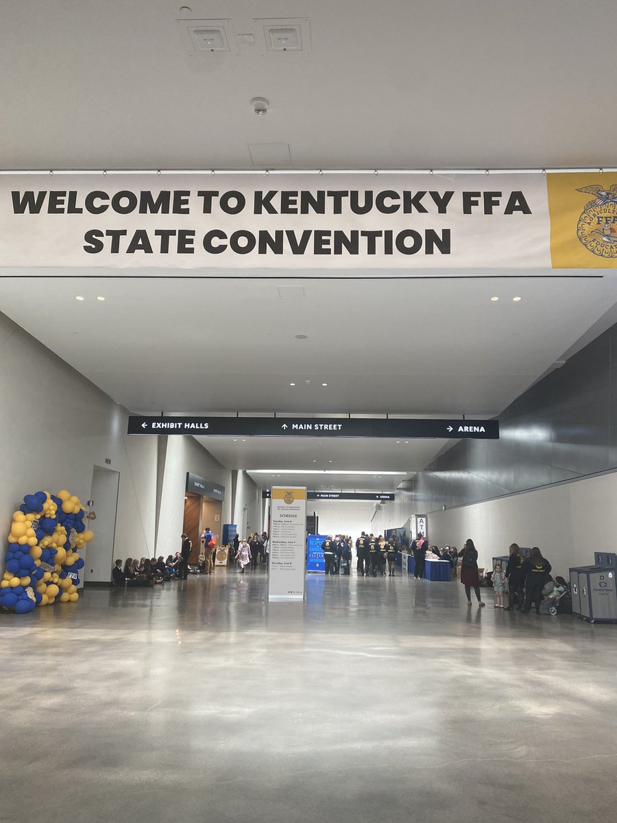 ltaylor07's tweet photo. Had a good day representing @NutrienAgRetail at the Ky FFA convention in Lexington, Ky!  This group of young professionals have a bright future in the agriculture workplace. https://t.co/TzwVJIKW3w