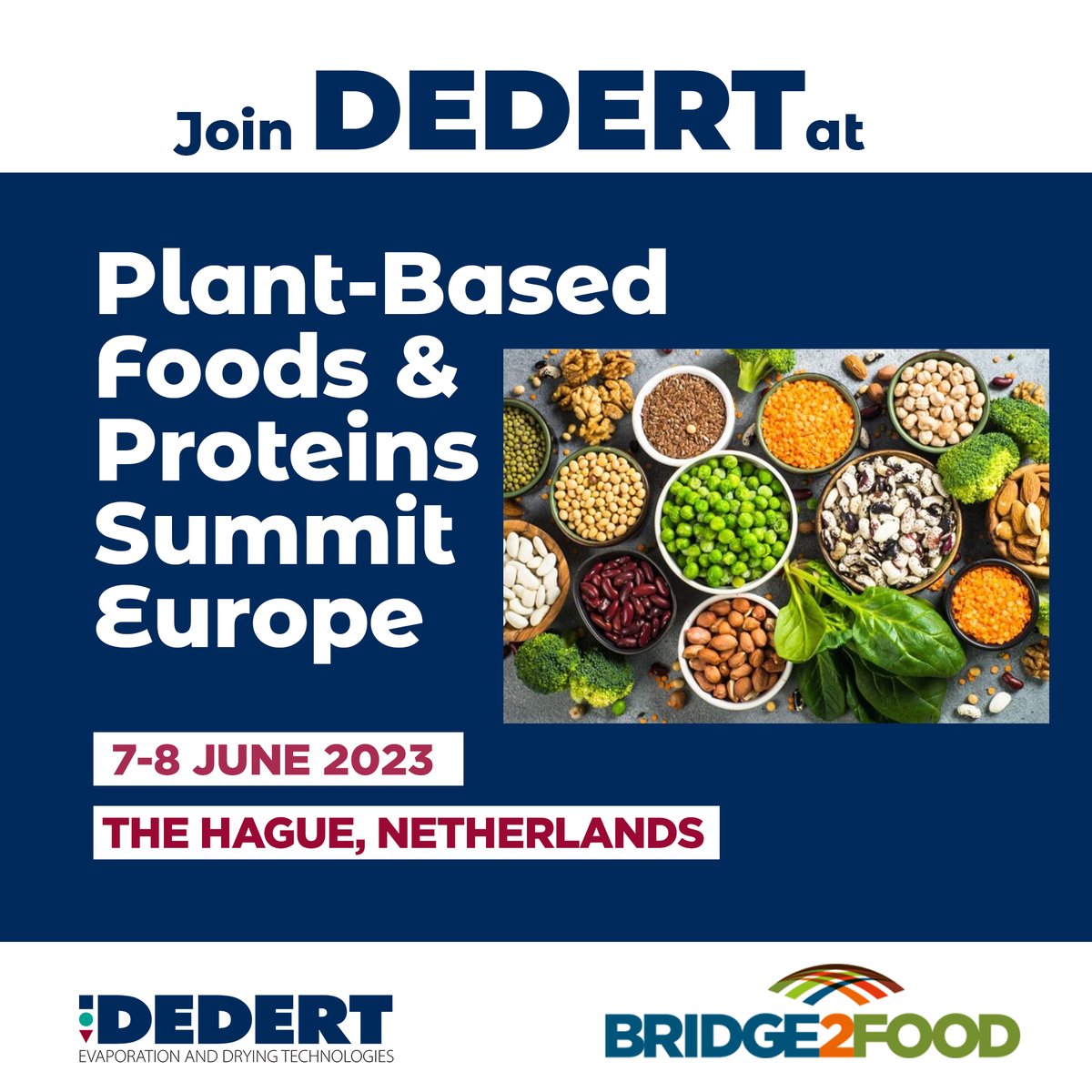 🤝 Join us as we highlight our #innovativetechnologies at the #PlantBased Summit Europe in the #Netherlands!

Thrilled to take the stage and discuss the challenges in the #AlternativeProtein Industry, and share our insights on optimization opportunities for scale-up solutions.