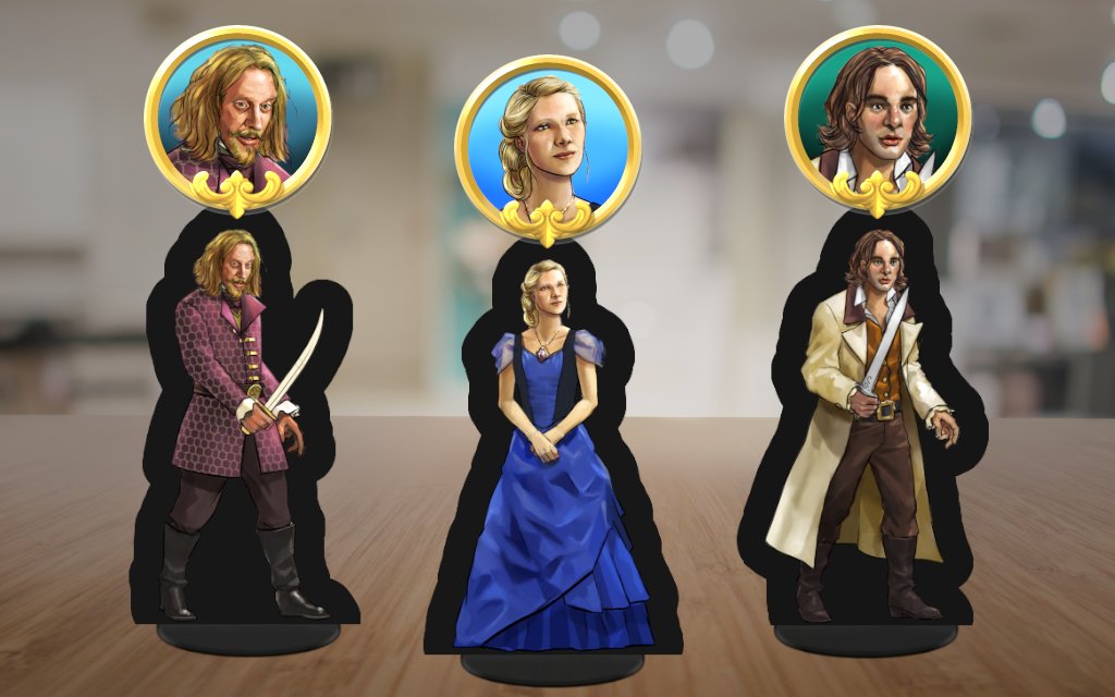 Requested by my Patrons! past week's set of #paperminis: Stardust #3 (Tristan, Yvaine &amp; Primus)!

Free version: 
patreon.com/posts/83977345 (includes VTT token ⭐)

700+ characters/monsters available for free: sites.google.com/view/papermage…

#dnd #tabletopgames #ttrpg #dungeonsanddragons