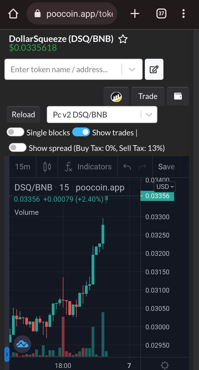 leonarddecrypto's tweet photo. It seems we can reach to $0.046 - $0.05 today if we can push it more to $DSQ or #DOLLARSQUEEZE last night just posted its graph from $0.0298, now at $0.03359. Supply left is 84,964,015 #DSQ #DSQUEEZE . Data can be view by @CoinMarketCap

#binance #Bitcoin #Coinbase #Crypto #PEPE https://t.co/cyPHCWUKVN