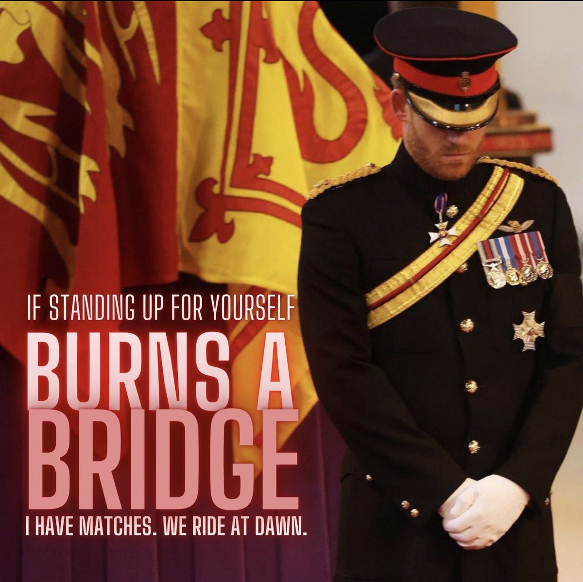 sunrayleo1's tweet photo. @Bubbles01827126 "A cut above the rest" #Suits #GingerAvenger #LetsGoToWar #SparebyPrinceHarry #Dracarys π₯π₯ https://t.co/11m9NkAtbh