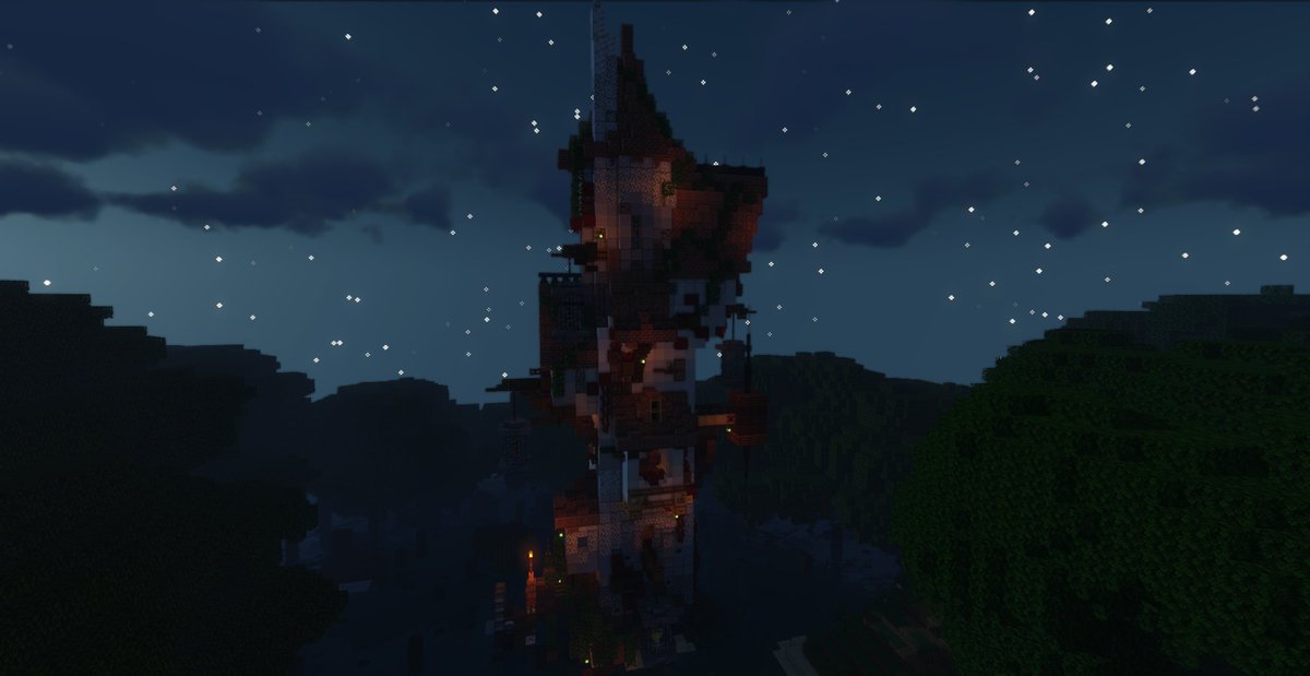 Just finished my base design on the BossCraft Red SMP server

I present:
-=-
The Witches Tower 'o Shadowsouls
Where I'll be extracting souls of the staffmembers...

Check out the server at:
youtube.com/@bosscraftChan…
-=-

Enjoy your day all <3