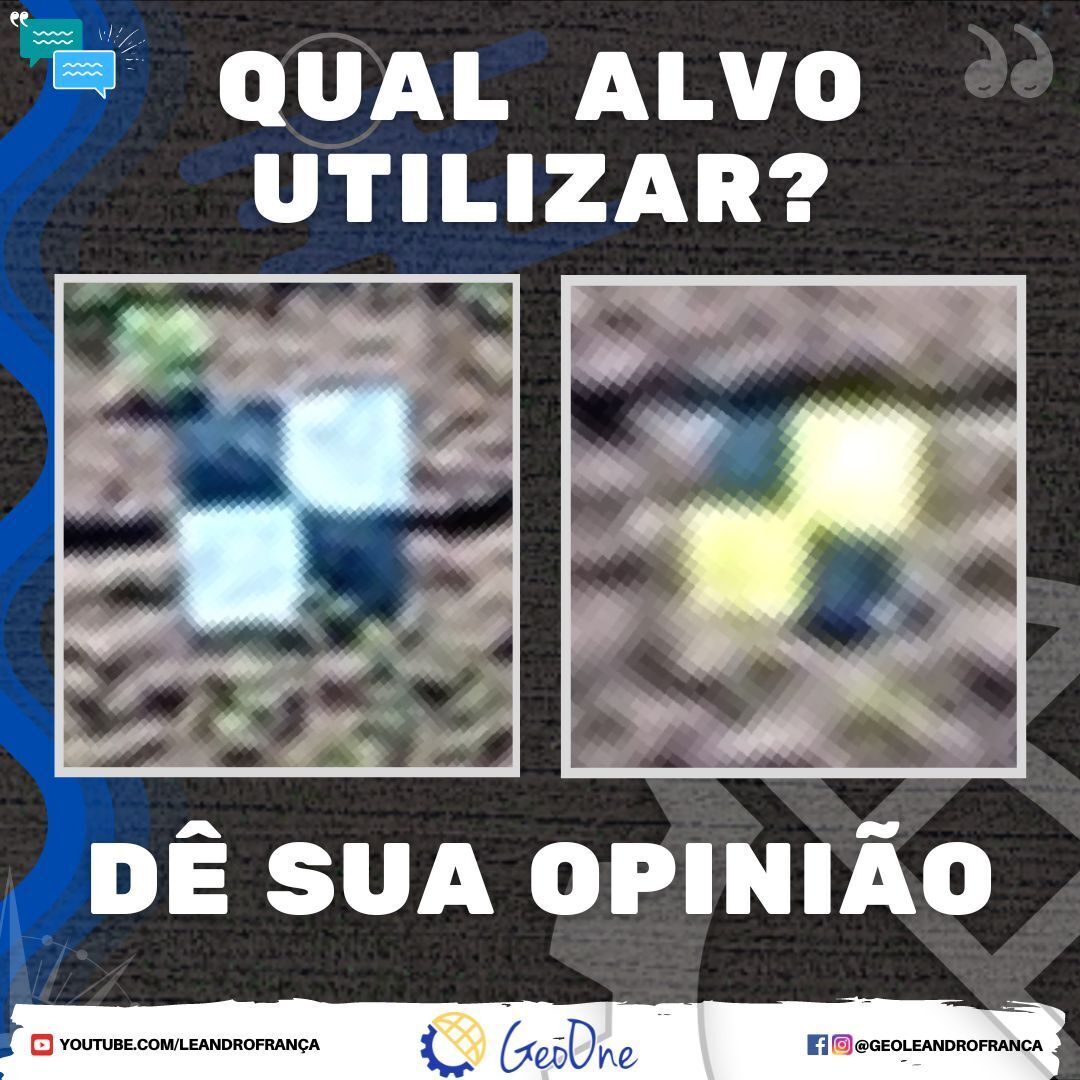 LeandroGeoOne's tweet photo. Neste post, gostaria de saber a opinião de quem já faz mapeamento com drone e GCP utilizando alvos como os mostrados nesta figura.

Nos ajude compartilhando sua experiência nos comentários abaixo. Obrigado!

#drone #alvo #GCP  #GNSS #PEC #qualidade https://t.co/kLHxCR0tbs
