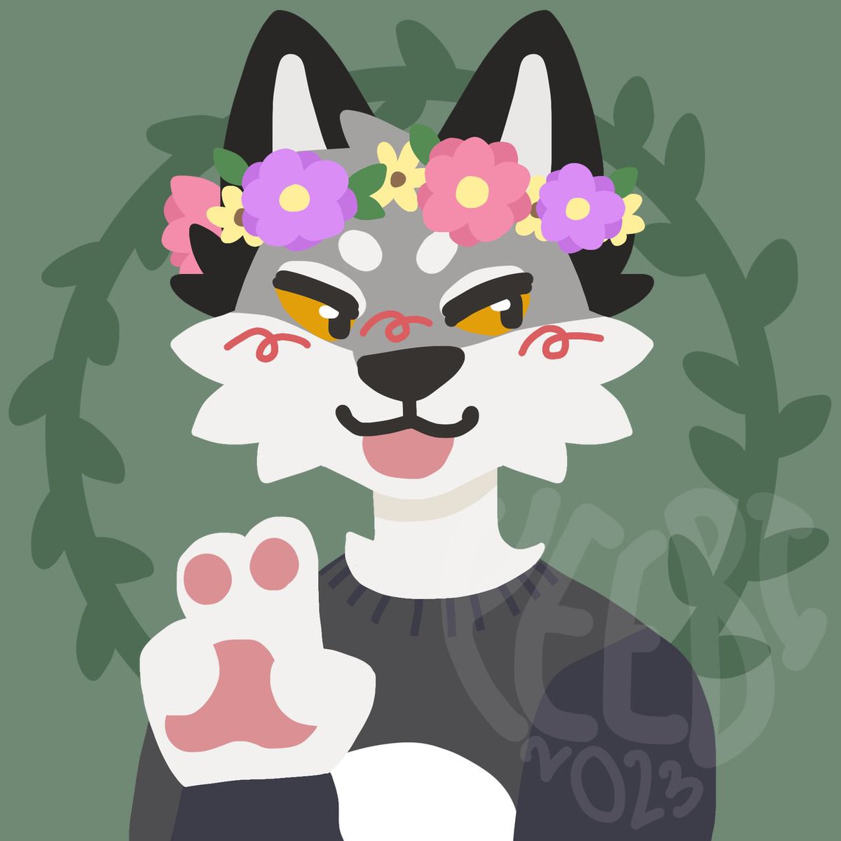thatpinkpubbie's tweet photo. art dump part 2, this time trades &amp; a gift for someone w a very pretty moth girlie!! :3!!!

✧･ﾟ: *✧･ﾟ:*

#furry #furryart #furryarttrade #mothgirl #yeebiart https://t.co/hsivj4lKdG