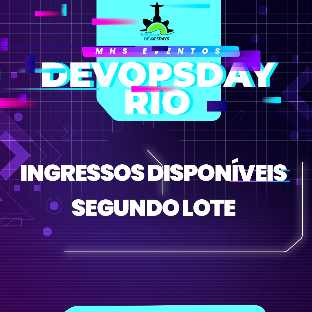 devopsdayrio's tweet image. Pessoal, passando pra lembrar que as vendas do segundo lote seguem ABERTAS! 

Pra você que ainda não garantiu presença no evento do ano, essa é sua chance hein. Já clica no link abaixo, compre e seja feliz! 😂

(sympla.com.br/evento/devopsd…)

#devopsdays
#dodrio
#devopsdaysrio