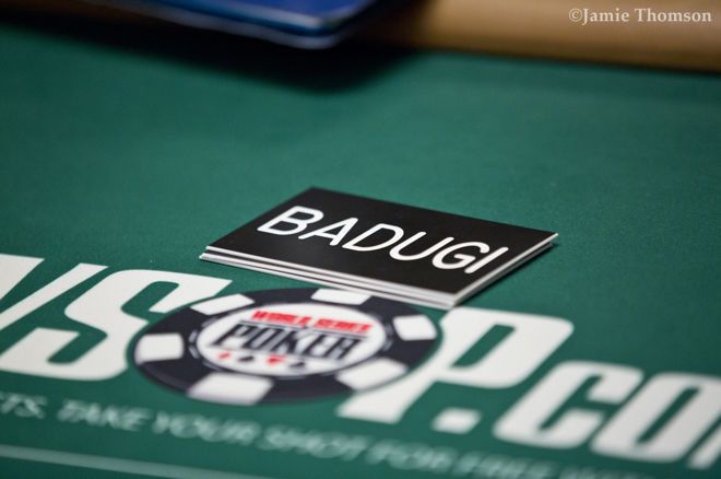 PokerNews's tweet photo. The 2023 @WSOP Event 20: $1,500 Badugi will get underway at 2 p.m. on Wednesday, June 7. It marks the first-ever Badugi bracelet at the #WSOP. 

Learn how to play in this PokerNews primer ⬇️ https://t.co/eGReeBsmX9