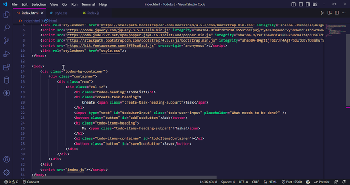 PeterDrivas2's tweet photo. Day 26 of #100daysofcode excited to share my dynamic ToDoList web app!  GitHub Repost  Add tasks Mark as completed Delete tasks Contributions welcome!  Tech: HTML, CSS, and JavaScript. Check it out✅ https://t.co/tAwTNLiosF