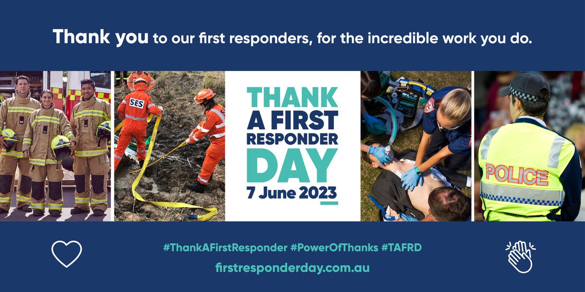 SmartStartAus's tweet photo. Thank a First Responder is a day to show our gratitude to those who keep us safe.
As most of Australia heads into a long weekend remember every decision you make behind the wheel counts.
#ThankAFirstResponder
#PowerOfThanks
#TAFRD
#GetHomeSafely
#SeparatingDrinkingFromDriving https://t.co/LFQeYv4W6v