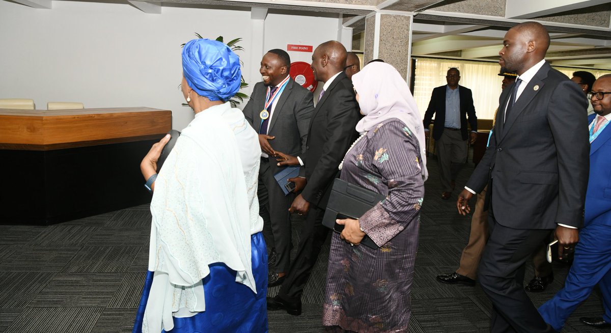 It was a great honor and privilege to meet You, Your Excellency The President of Kenya <a href="/WilliamsRuto/">William Samoei Ruto, PhD</a> in #UNHA2
<a href="/UNHABITAT/">UN-Habitat</a>
You are Unstoppable because of the Love you have for your Country and Africans.
<a href="/PaulKagame/">Paul Kagame</a>