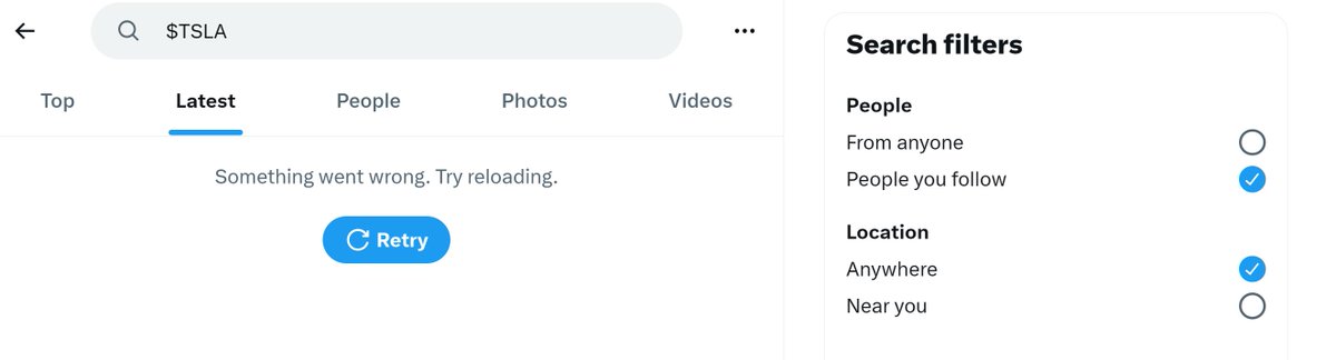 strstocks's tweet photo. @Staska @TwitterSupport I have the same issue and looks like no one cares to search. https://t.co/P0gBu6VOnl