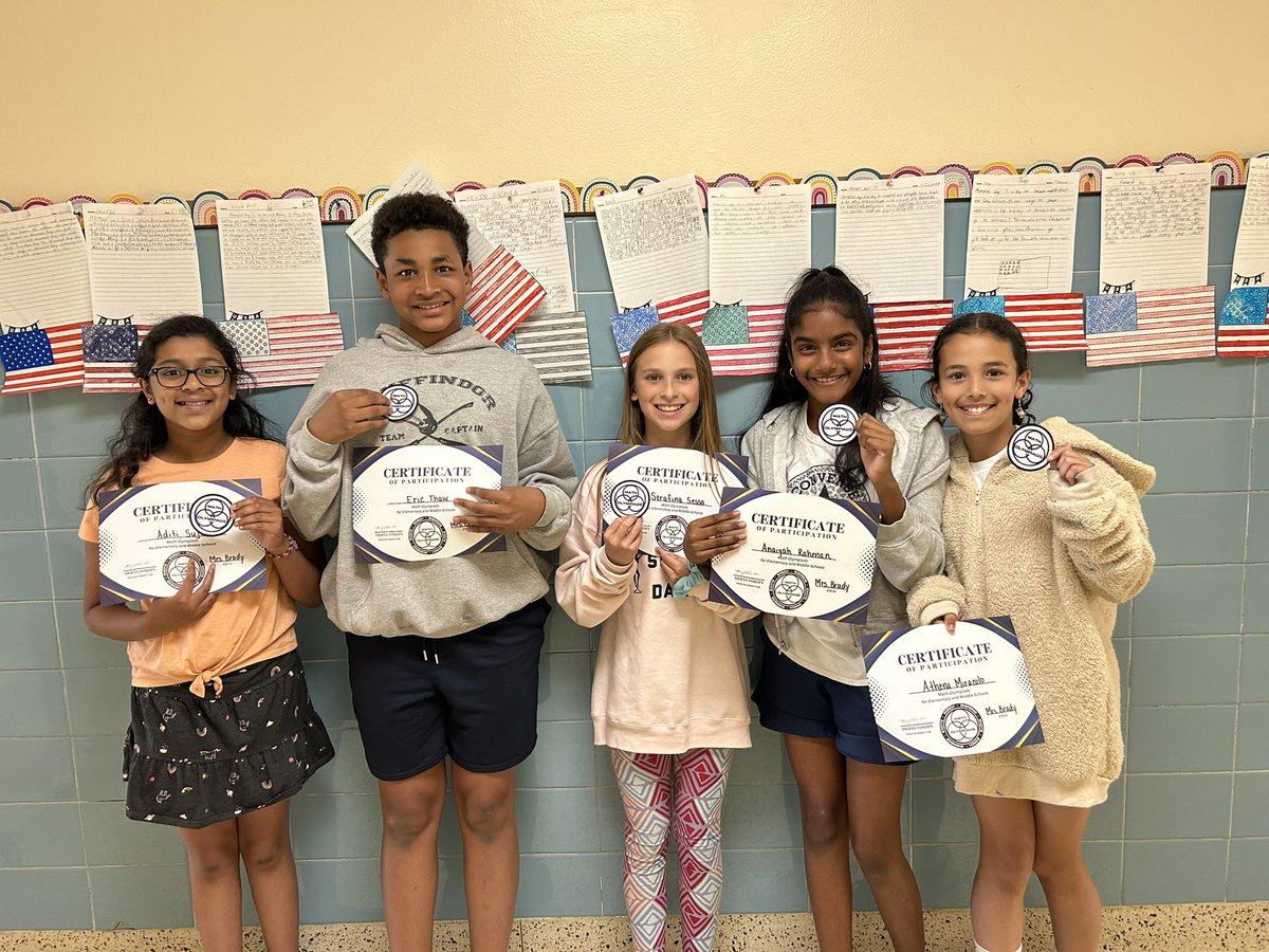 That’s a wrap! CCS Math Olympiads was a success. Congratulations to this amazing group who worked hard and had fun! Congratulations to Athena for being our top Olympiad.