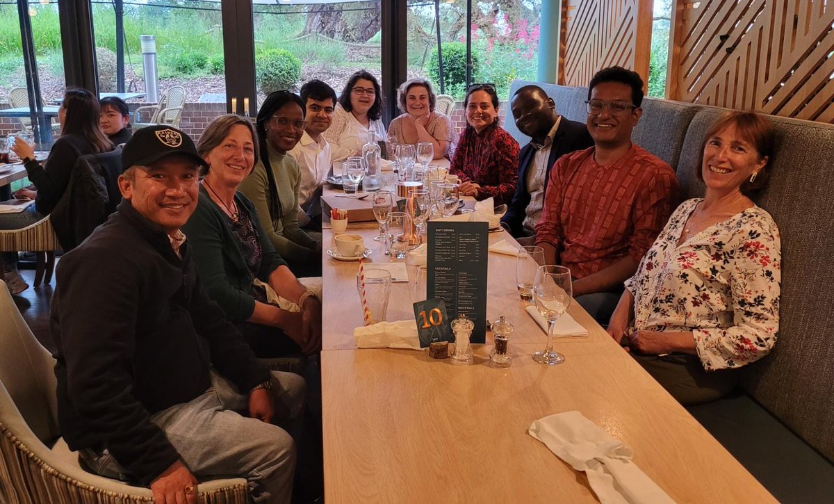 Real pleasure to formally welcome #GEMMS doctoral students &amp; research fellows to the team. Productive afternoon of discussing policy analysis tools &amp; fun evening of sharing personal journeys &amp; experiences. Exciting times ahead!