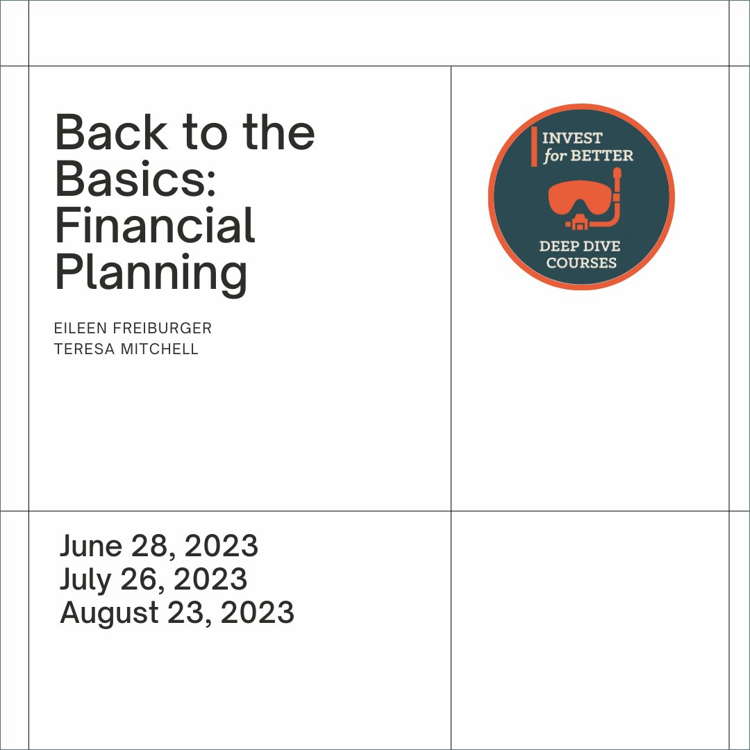 This course was designed by two experienced Certified Financial Professionals who saw how many women did not understand the underpinnings of financial security and true financial independence. Deadline for registration is June 18. lnkd.in/giMGkuwK