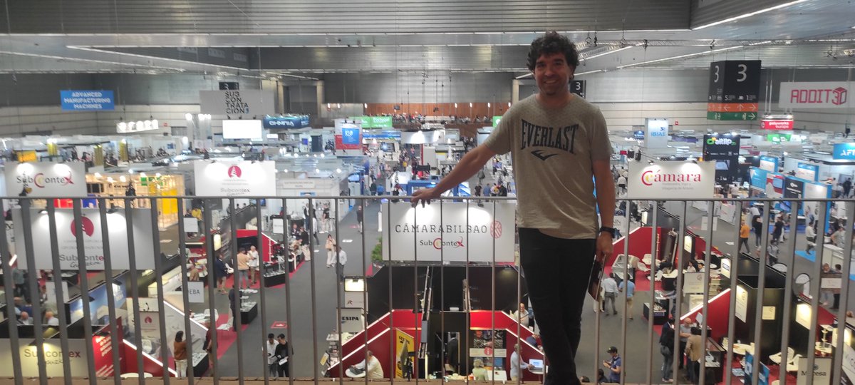 aimartri's tweet image. @hernanilhii-ko zenbait irakasle, @BEC_Bilbao-n izan dira #Addit3D #Fabrikaziogehigarria eta #3Dinpresioa azokako lehen egunean. Fabrikazio gehigarri espezializazio kurtsorako azken berrikuntzak ezagutu eta enpresa ezberdinekin kontaktuak egin dituzte.
@FPeuskadi @tknika #tkgune