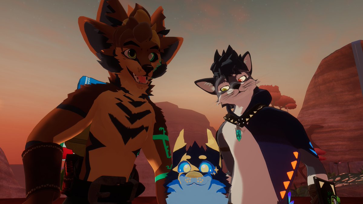 TheSleepySage00's tweet photo. Also a Huge huge HUGE thank you to @BiscuitFister @BardicRJ @HeyItsLousiff & @gl1tch3y_ for being kind and taking pics with this bean! 💖😊💖 #FuralitySylva #Furalty #Sylva #VRChat #VRChatPhotography #Furry ✨💝💗💖❤️🧡💛💚💙💜✨💖🥰😊🥰💖✨💜💙💚💛🧡❤️💖💗💝✨ https://t.co/tAMOXOjxvb
