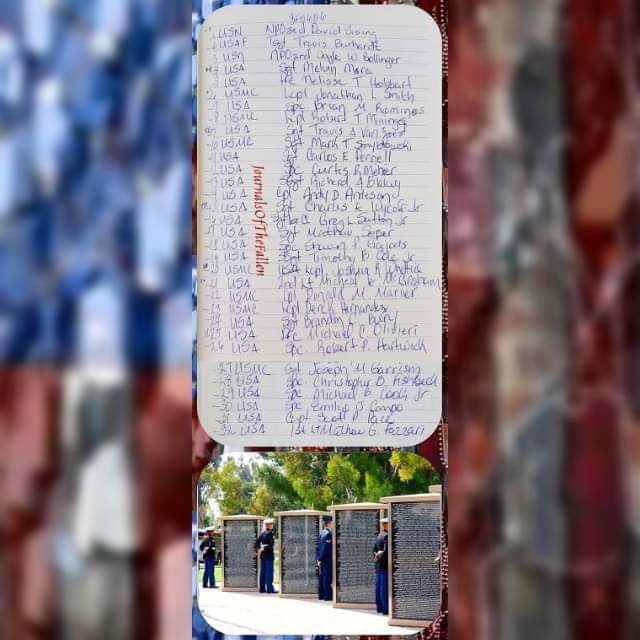Patriots join me in a Moment of Silence for those lost on June 6th during the GWOT. 
May they all Rest in Peace with God's loving embrace SemperFidelis, 
ECasas
#V1P65
#JOTF3720
#neverforgotten7039 #USA #usmc     
#GWOTSevenThousandThirtyNine #JournalsOfTheFallenGWOT