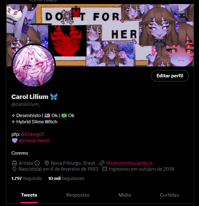 Carol Lilium 🦋 on Twitter "To toda puída, zoada... mas olha isso aqui