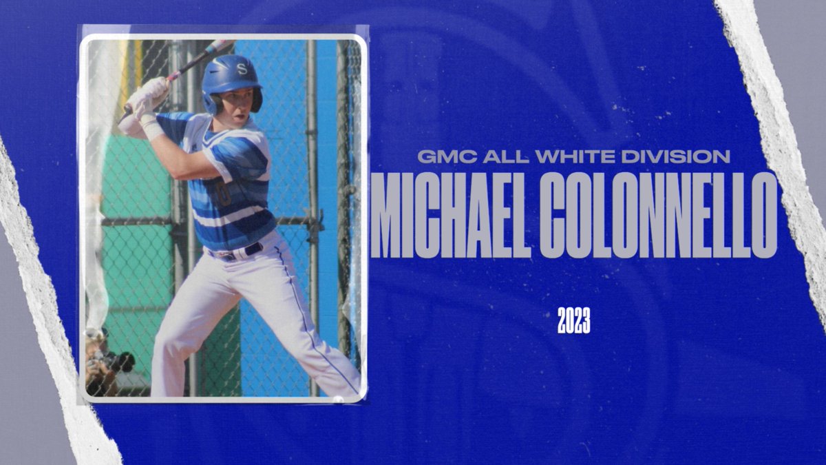 CoachNovBombers's tweet image. Congrats to Michael Colonnello for  being selected to the GMC All White Division Team!