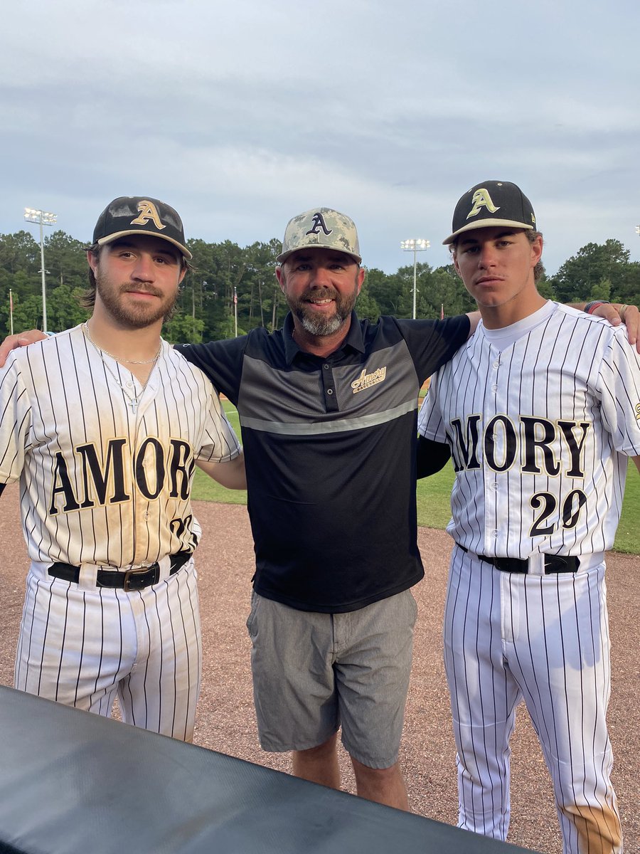 Got to watch <a href="/BryceGlenn20/">Bryce Glenn</a> and <a href="/MarantoWalker/">Walker Maranto</a> one more time tonight in the Crossroads Diamond Club All-Star Game. Proud of these guys and all the hard work they have put in to get to this point!!