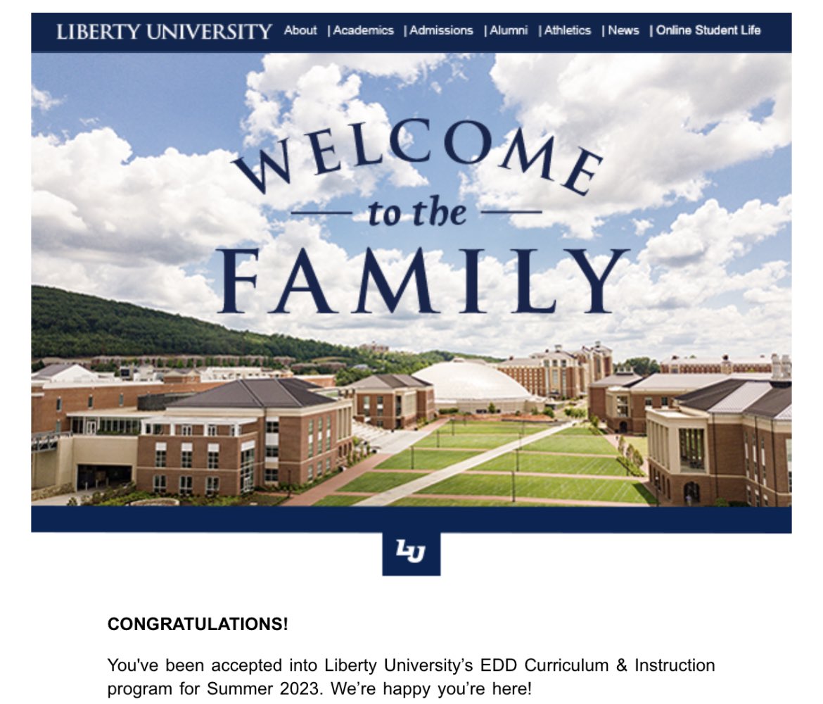 I’m excited about taking this next step in my own education as I pursue an Ed.D in Curriculum and Instruction!