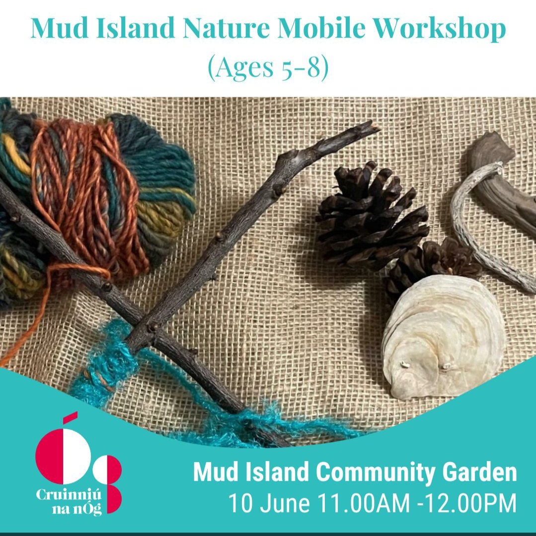 #MudIsland #Nature #Mobile #workshop is perfect for #children who enjoy collecting #natural #treasures, like sticks, pinecones, leaves, seedpods, and shells.

Booking is #FREE, just email bredaj@fotofix.ie