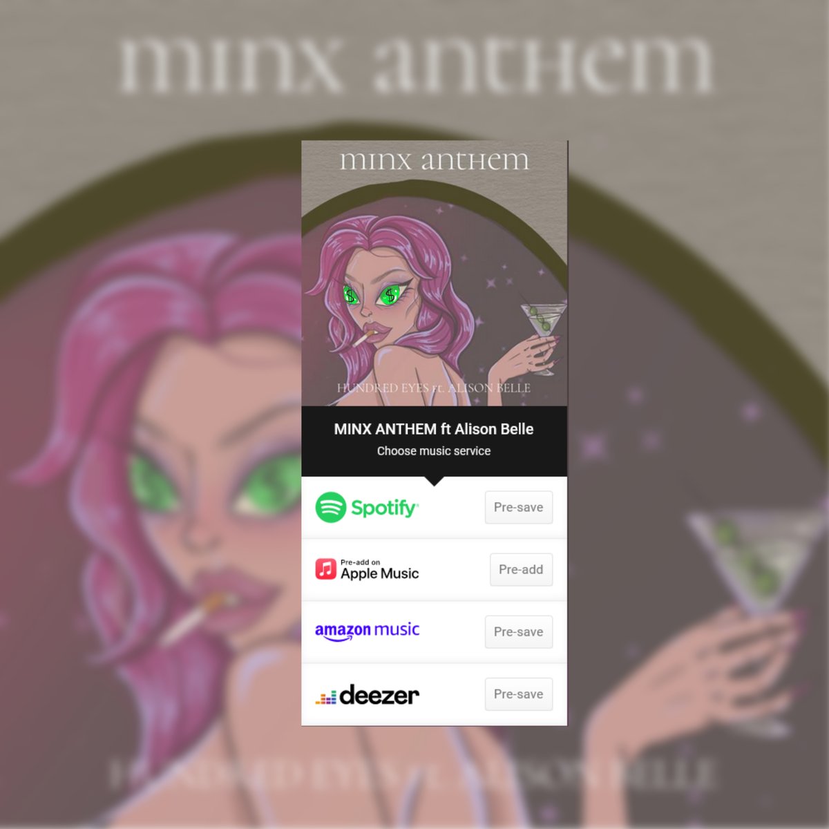 #minxanthem #releasingsoon 

07:07:2023 ALL major platforms

#presave lnk.to/MinxAnthem

Now