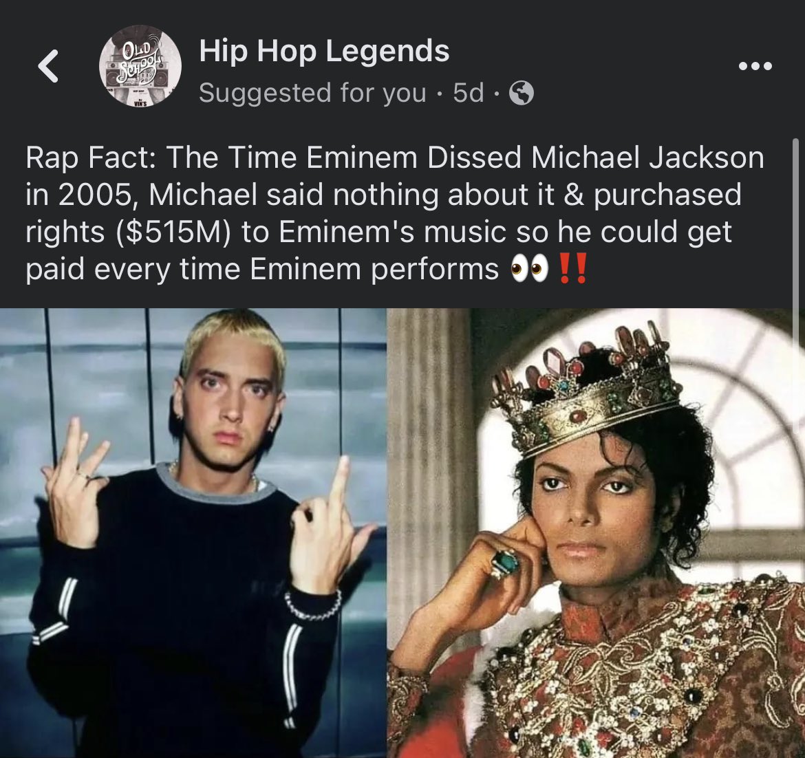 found out this is true and i’m actually in tears lmfao michael jackson was so petty😭