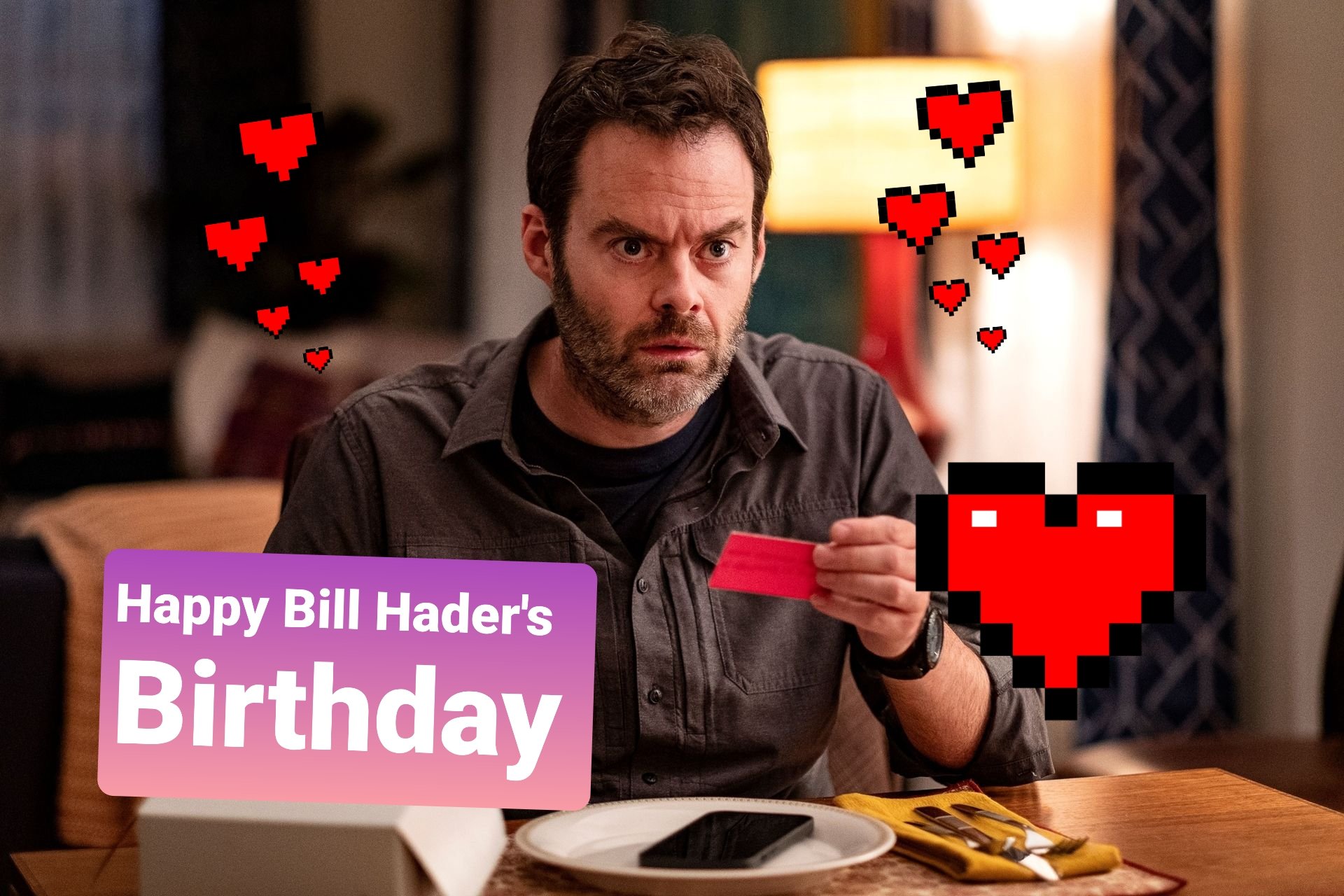 It\s 7 June in the UK. Celebrate him! Happy Bill Hader\s Birthday! 