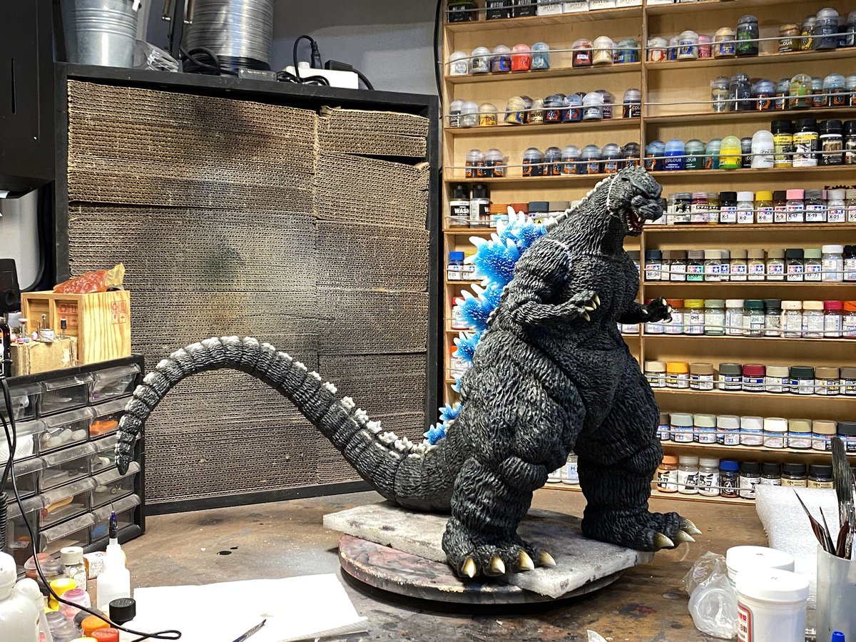 EZHOBI_OVERSEAS's tweet photo. OBS ゴジラ 89 45CM EZHOBI TAIWAN SUMMER EXPO 2023  #EZHOBI #OBS #AKS #EGGMON #ゴジラ #ゴジラ89 #shingodzilla #godzilla #シン・ゴジラ #kingofmonsters #哥吉拉 #真哥斯拉 #tohocoltd #TOHO_GODZILLA  #Legendary 
@Legendary
@toho_movie
@Godzilla_Toho
@godzilla_jp
@GodzillaMovieJP https://t.co/qiAv4OmjSJ