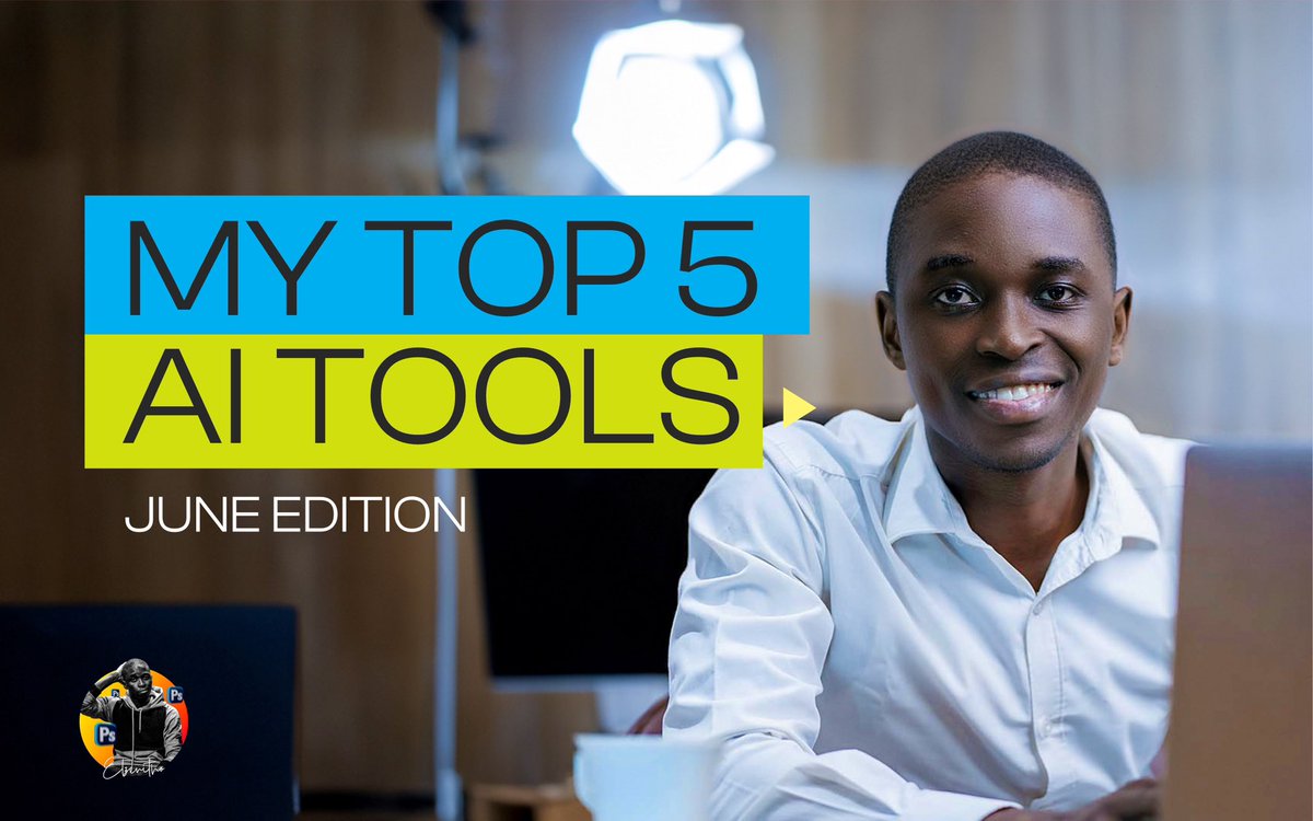 TheElzenitho's tweet photo. My TOP 5 AI TOOLS | JUNE EDITION
https://t.co/68VAPz50Vh

#Elzenitho https://t.co/QLEXqPKgc2