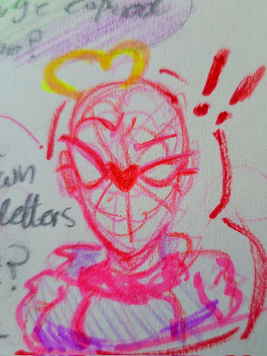 BeingKazual's tweet photo. #spidersona EXCEPT ITS FUCKING SPIDER PINK AND J MADE HER AND SHES MY OC FOR #SpiderManAcrossTheSpiderVerse https://t.co/RdcP3sGN2h