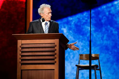 Shout out to that one time Clint Eastwood OWNED Obummer so hard it made him PHYSICALLY DISINTEGRATE. #patriotsincontrol