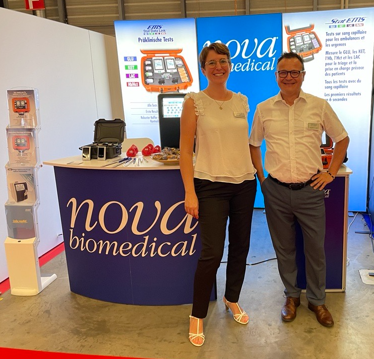 BiomedicalNova's tweet photo. Stop by the Nova Biomedical stand at the Swiss Congress for Emergency Medicine (#SGNOR Schweizerische Gesellschaft für Notfall- und Rettungsmedizin) in Fribourg.

#NovaBiomedical #emergencymedicine #notfallmedizin https://t.co/EAImGjPSoC