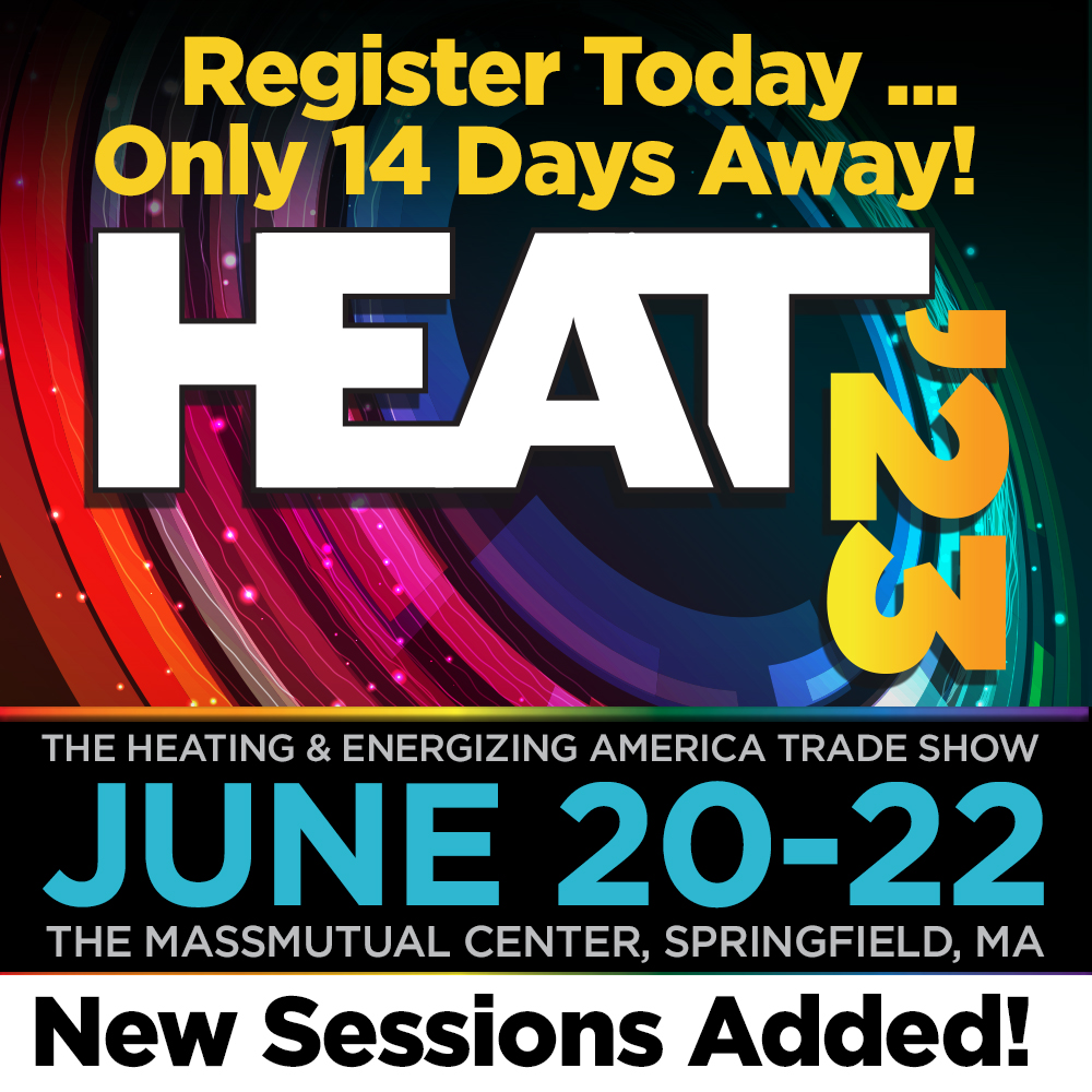 TheHEAT_Show's tweet image. New HEAT Show Management Sessions Added and So Much More!

Management registration includes admission to keynote events, Industry Summit V, breakfast &amp;amp; lunches!

Register today! Only 14 Days Away! HEATShow.com 

Jessica Levaggi at: 617-804-2222 or jessica@nefi.com