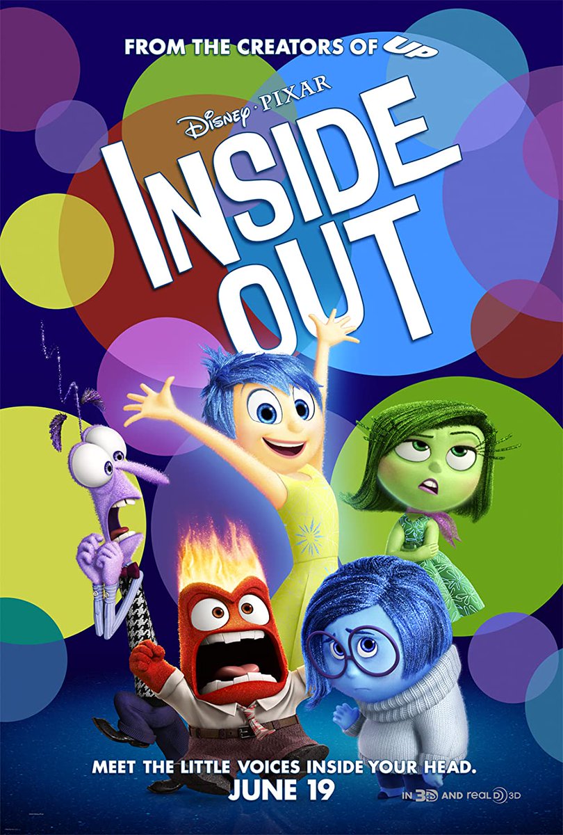EeveeMoon08's tweet photo. 190 - Inside Out (2015)
Una película que fue lo mejor en su momento, pero que viéndola ahora: tiene una trama donde los personajes transcurren su día a día pero que intenta ser trascendental a través de una cuestión interna.
#InsideOut2015 7/10. ⭐ https://t.co/fOlrrTcscf