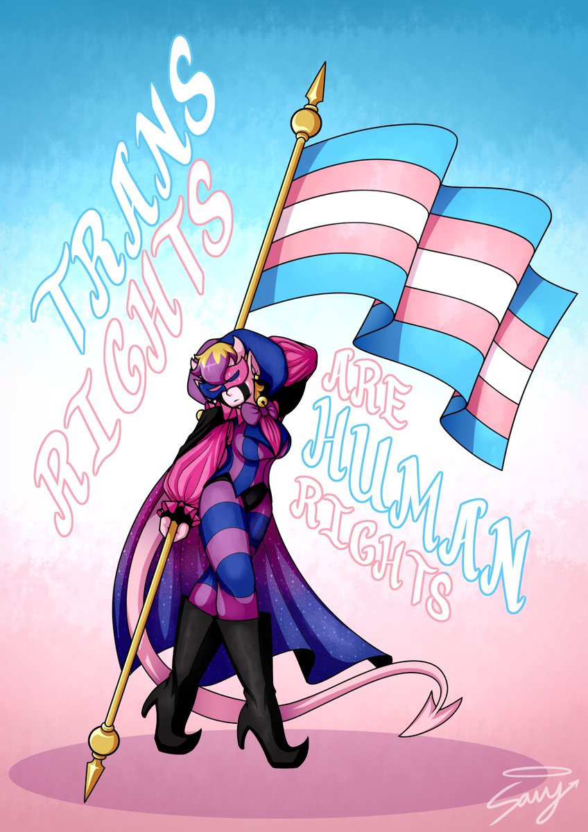 🏳️‍🌈Happy Pride 2023🏳️‍🌈
I wanted to dedicate this years piece to my trans peers
I've seen nothing but hate and vitriol thrown your way, and it's disgusting cis queers would even think to tolerate it
You deserve to be celebrated, now more than ever.
Keep being your amazing selves