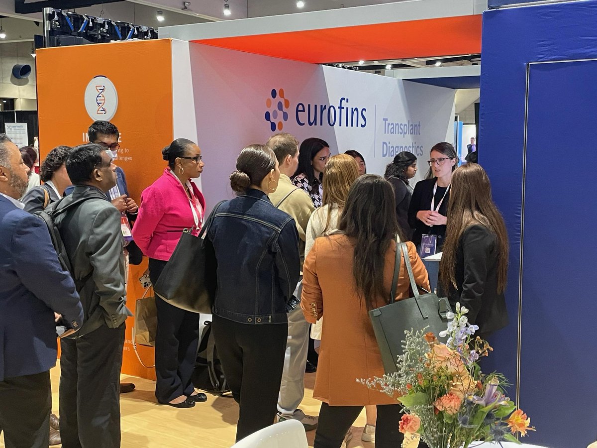 Hats off 🎩 to @ATCMeeting @AST_info for this amazing conference! We're having a great time at #ATC2023SanDiego.

💬 Visit us at booth #1229.

Learn more about Eurofins Transplant Diagnostics. 👇
EurofinsTransplant.com

#livertwitter #medtwitter #nephtwitter #CARTcell