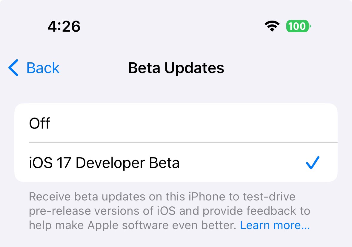 You can now install the iOS 17 beta for free!