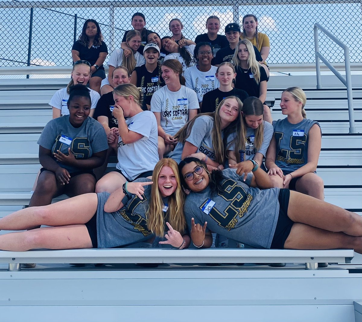 Day 1 of kids camp has come and gone. We can’t wait for day 2. Go Tigers! 🥎 #softball #highschoolsoftball #GoTigers