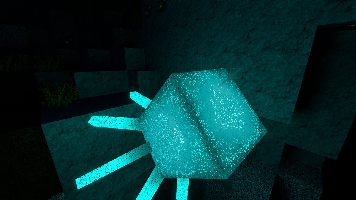 RealSourceRTX's tweet photo. Today i tuned EMISSIVE ENTITIES the way i wanted for update 2.3 ... update 2.4 for PC and MCPE is coming later this week😉.  It will bring a few things not done in 2.3, a new sculk block and a few fixes due to the 1.20 update. https://t.co/w2sV8qZkzw