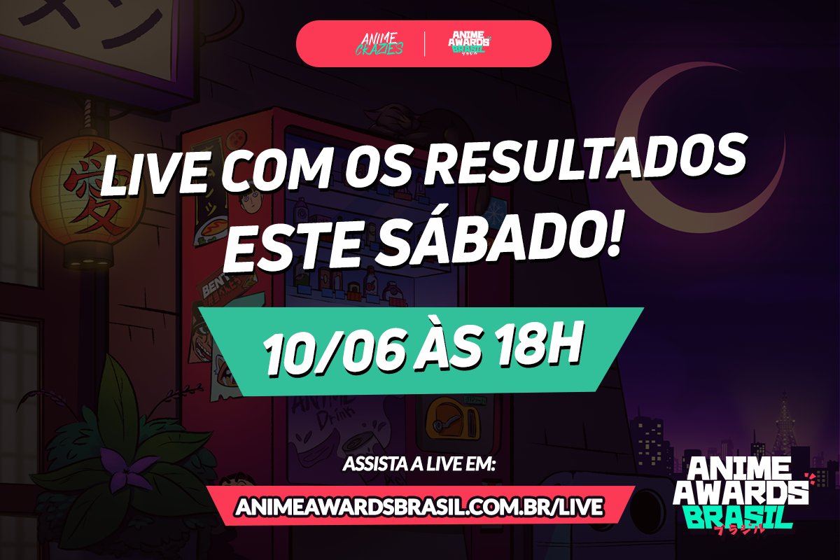 Anime Awards Brasil on X: Todos conquistados por esses belos