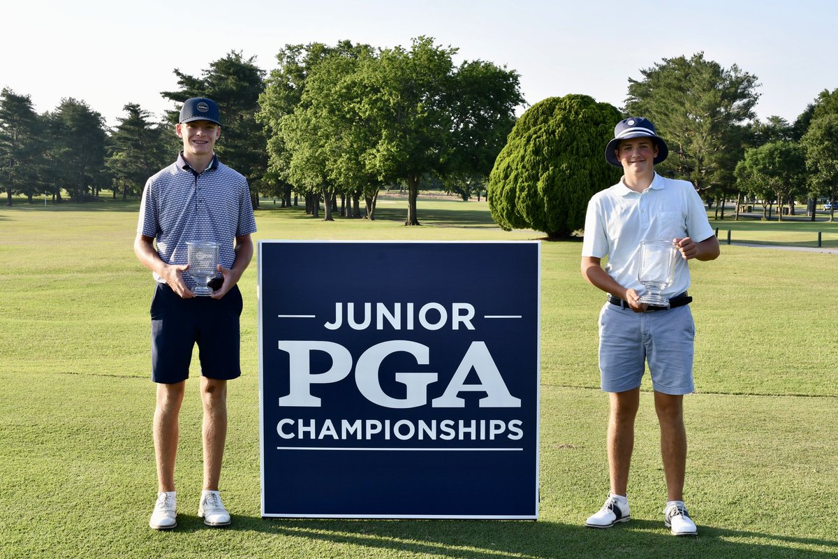 The Boys Tennessee Junior PGA Championship wrapped up today at Henry Horton Golf Course. 

Congratulations to our champions! 

Boys Overall
🥇Thad Whitfield
🥈Ethan Whitaker

Boys 13-15
🥇Will Sanders
🥈Carter Graham

#TennJuniorPGA